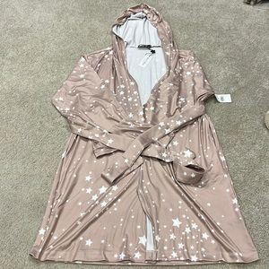 Mason Grey short hooded stars kimono robe used few times